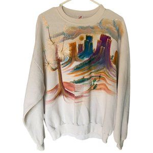 Vintage Hand-Painted Crewneck - XL